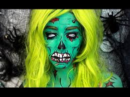 halloween makeup pop art zombie makeup