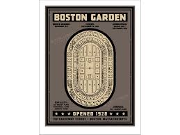 Boston Garden Gray Stadium Seating