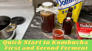 kombucha first and second ferment