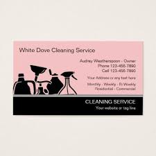 Acceptable Housekeeper Business Cards 23577