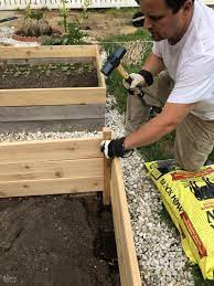 build a beautiful raised garden bed
