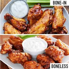 what are boneless wings how are they