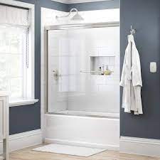 Semi Frameless Sliding Bathtub Door