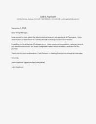 cover letter sles for business and