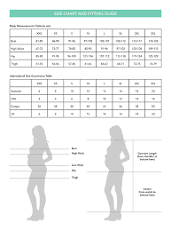 Size Chart Until We Meet Maternity Boutique
