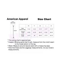 Details About American Lady Premium Apparel Cotton Spandex Leggings Jersey Yoga Pants 8328