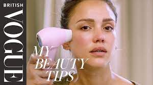 jessica alba s self care beauty routine