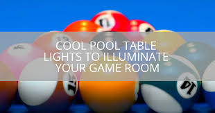 25 Cool Pool Table Lights To Illuminate