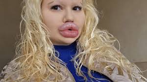 woman with world s biggest lips