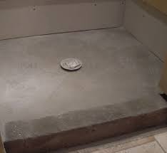shower floor repair pan liner curb