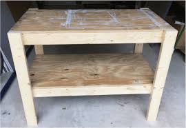 The ultimate diy garage workbench plans for woodworkers! Garage Makeover Diy Workbench The Craft Crib