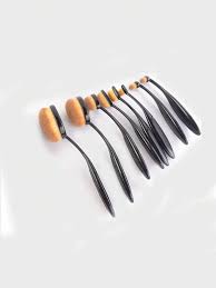 8pcs toothbrush shaped makeup brush