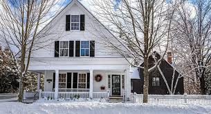 Vermont Farmhouse With A Post And Beam Barn