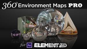 360 environment maps pro for element 3d