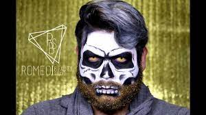 glitter beard skull you