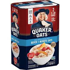 quaker whole grain oats quick 1 minute