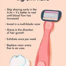 leg shaving tips to prevent ingrown hairs