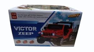 victor plastic jeep toy