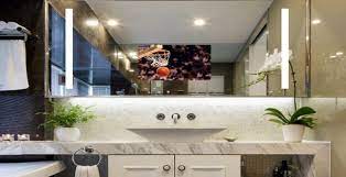 Home Through Bathroom Tv Mirror