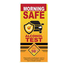 Morning Safe Alcohol Test Single Pack 2 Tests