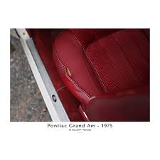 pontiac grand am 1975 driver seat