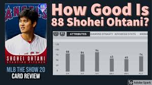 Ohtani was 23 years old when he broke into the big leagues on march 29, 2018, with the los angeles angels. How Good Is Face Of The Franchise Shohei Ohtani Card Review From A Top 50 Player Mlb The Show 20 Youtube
