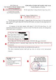 visa procedure at vietnam airports