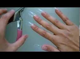 how to apply fake nails uv gel you