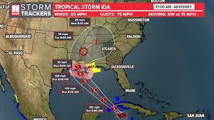 Tropical storm ida formed thursday after strengthening from a tropical depression, according to an update from the national hurricane center. Adotr Ezxhgum