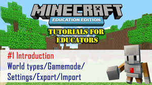 introduction minecraft education