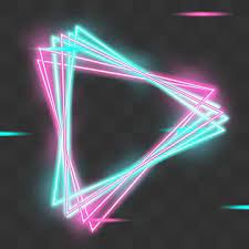 neon abstract png vector psd and