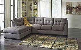 Maier Charcoal Chaise Sectional