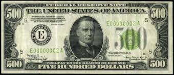 The only type of u.s. Value Of Old 500 Bills Price Guide Old Money Prices