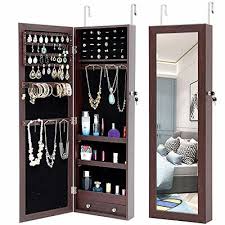 Anquipet Wall Mounted Jewelry Cabinet