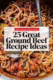25 ground beef recipes that taste great