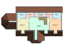 Four Bedroom Dormer House Plans The
