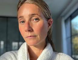 ask gwyneth makeup free selfie goop