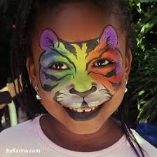 free tiger face painting tutorial