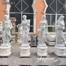 Life Size Marble Four Seasons Statues