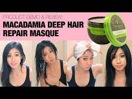 macadamia deep hair repair mask for