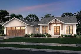 ranch house plans with low roof pitch