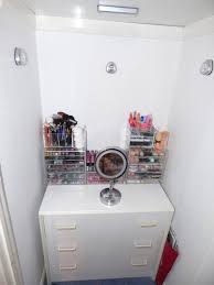 updated makeup collection and storage
