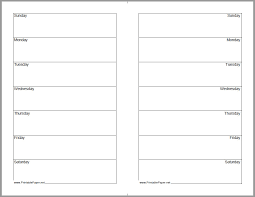A selection of blank calendars that you can print. Free Printable 2 Week Calendar Template Templateral