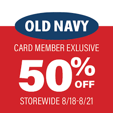old navy card member exclusive the