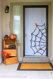 easy halloween door party ideas for