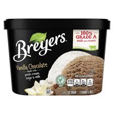 vanilla chocolate ice cream breyers