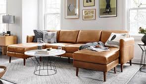 11 Best Modern Leather Sectionals To