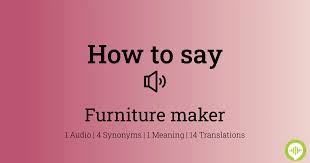 how to ounce furniture maker