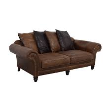 bernhardt leather sofa 87 off kaiyo