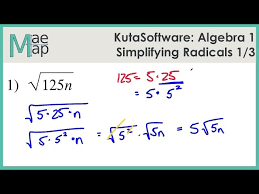 Kuta Algebra 1 Simplifying